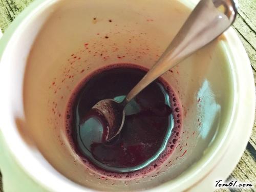 【蓝莓炖雪梨】