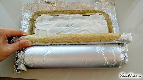 【抹茶奶油蛋糕卷】