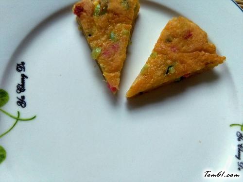 【黄瓜火腿蛋饼】