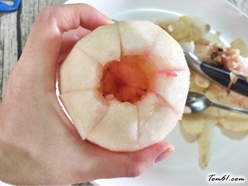 【蓝莓炖雪梨】