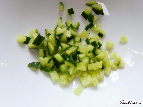 【黄瓜火腿蛋饼】