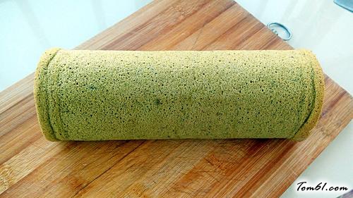 【抹茶奶油蛋糕卷】
