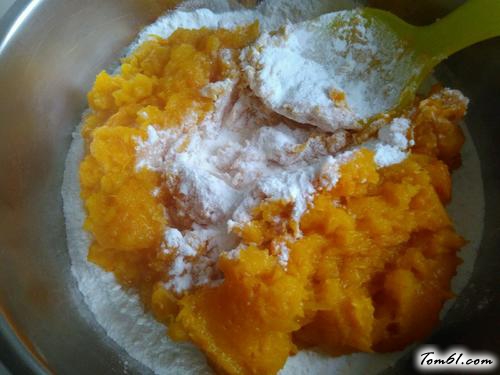 【椰香南瓜饼】