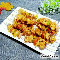 时蔬烤肉串的做法