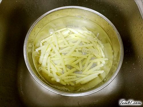 【自制炸薯条】