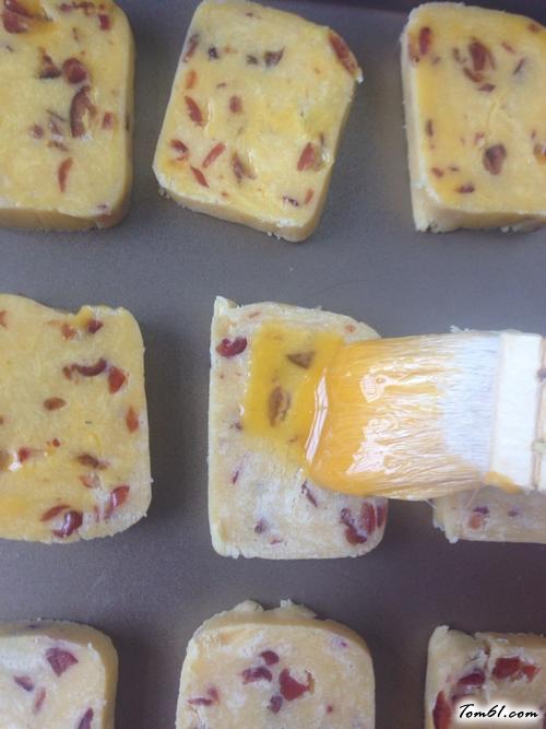 【蛋黄蔓越莓曲奇饼干】