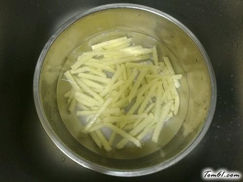 【自制炸薯条】