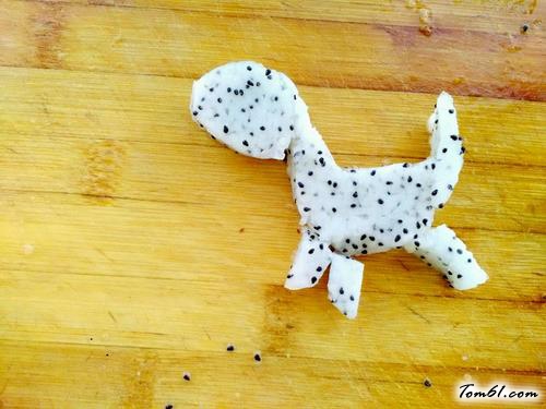 【趣味童话水果拼盘。】