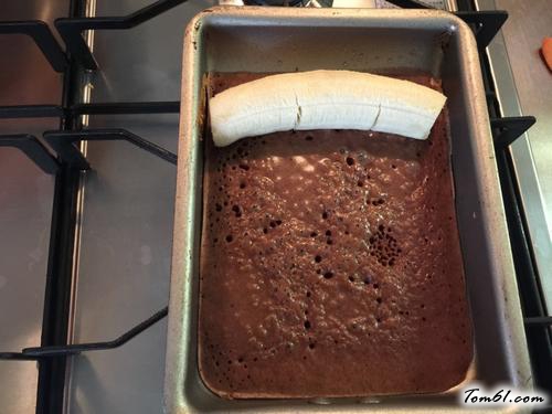 【双色蛋糕香蕉卷】