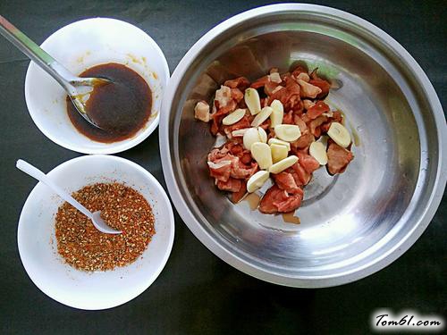 【时蔬烤肉串】