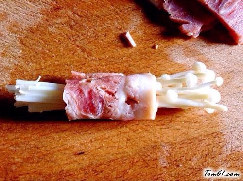 【金针菇培根卷】