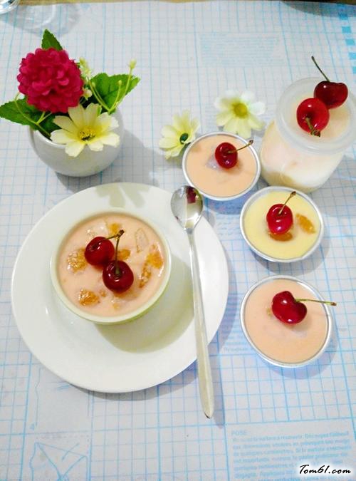 【香滑果冻布丁】