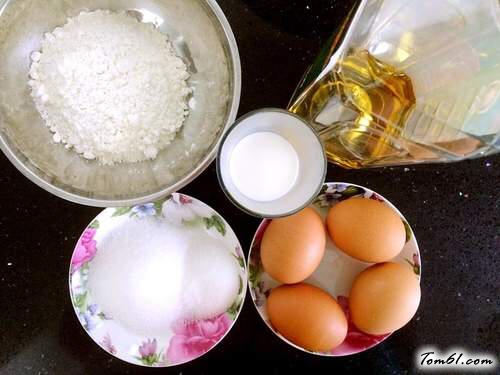 【蓝莓蛋糕卷】