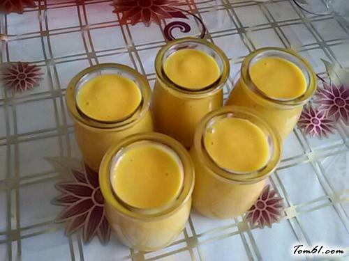 【芒果牛奶布丁】