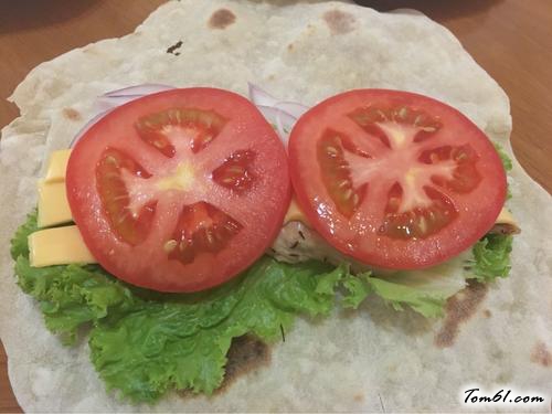 【墨西哥芝士鸡肉卷】