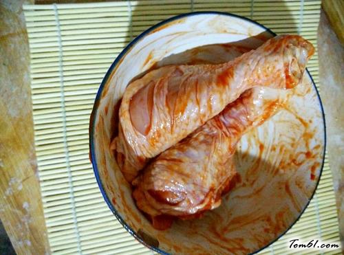 【奥尔良烤鸡腿】