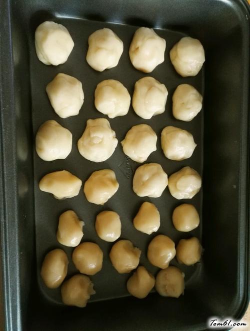 【豆沙开口酥】