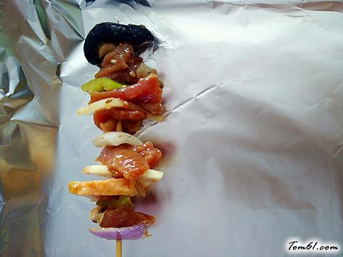 【时蔬烤肉串】