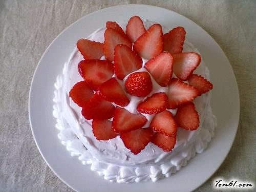 【DIY草莓奶油蛋糕】