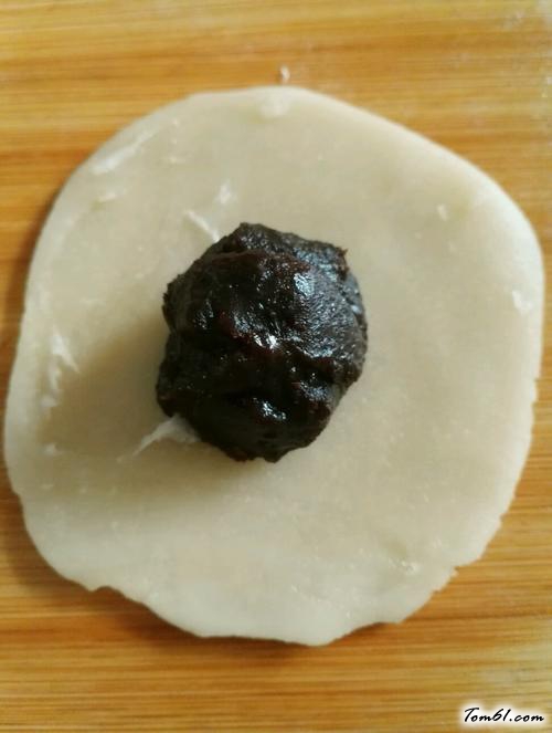 【豆沙开口酥】