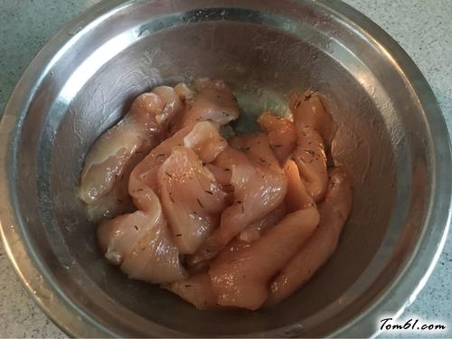 【墨西哥芝士鸡肉卷】