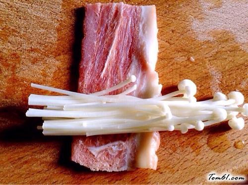 【金针菇培根卷】