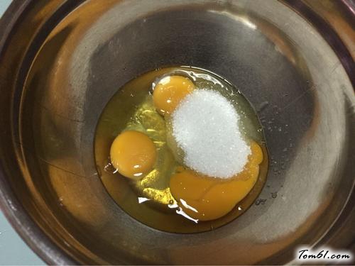 【蜂蜜无水蛋糕】