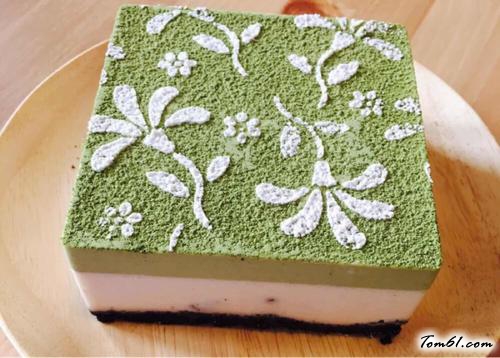 【抹茶红豆慕斯】