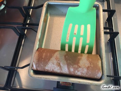 【双色蛋糕香蕉卷】