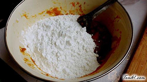 【南瓜糯米芝麻饼】