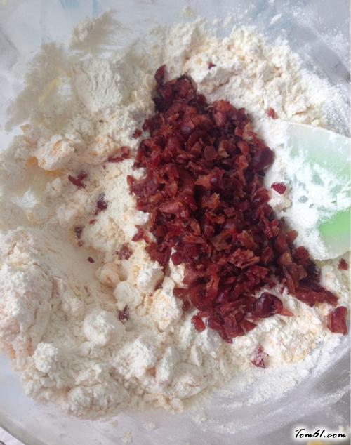 【蛋黄蔓越莓曲奇饼干】