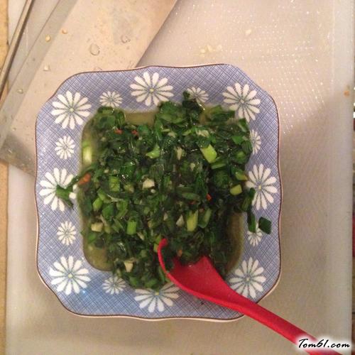 【生煎韭菜饺子】