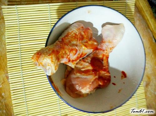 【奥尔良烤鸡腿】