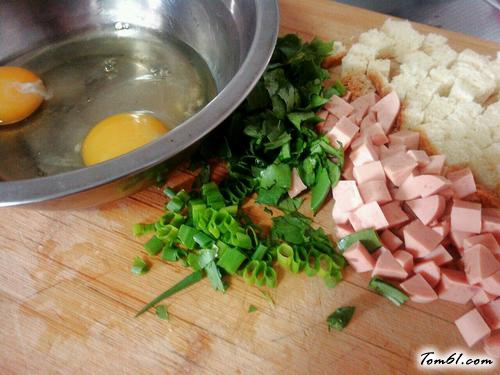 【吐司火腿爱心饼】