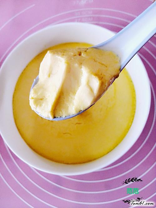 【奶香玉米汁蒸蛋】