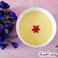 奶香玉米汁蒸蛋的做法