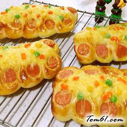 火腿面包的做法