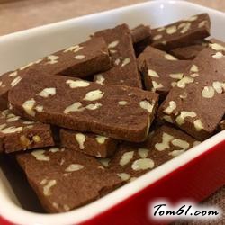 可可核桃饼干的做法