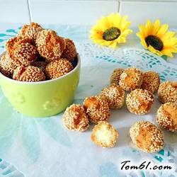 空心小麻球的做法