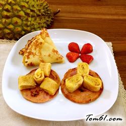 榴莲饼、榴莲夹心卷的做法