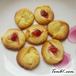 原味(草莓酱)曲奇的做法