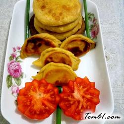 鸡蛋牛奶蔬菜饼的做法