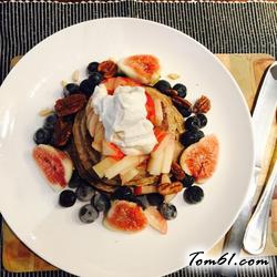 香蕉燕麦煎饼的做法