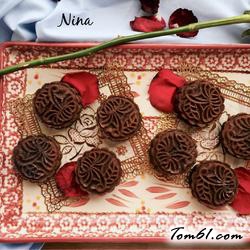 巧克力酱月饼的做法