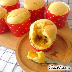 果酱戚风杯子蛋糕的做法