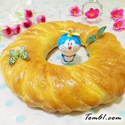 花环面包（汤种法）的做法