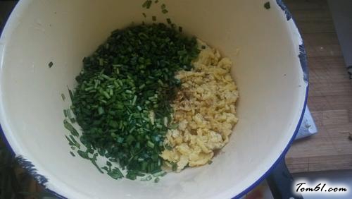 【韭菜馅包子】