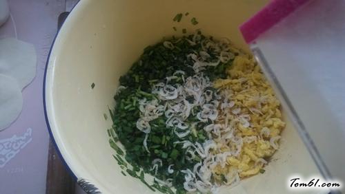 【韭菜馅包子】