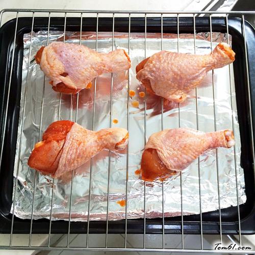 【新奥尔良烤鸡腿】