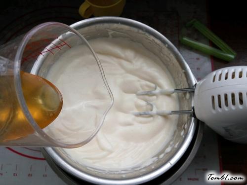 【无水蜂蜜方蛋糕】